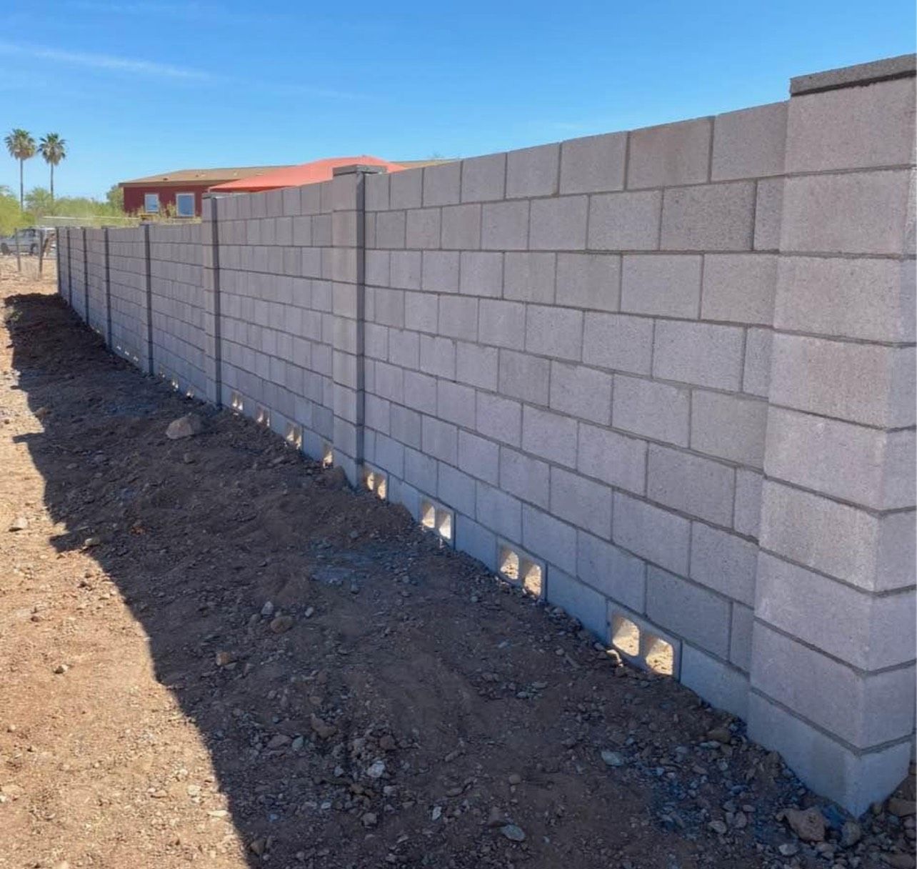 Block Fence Example