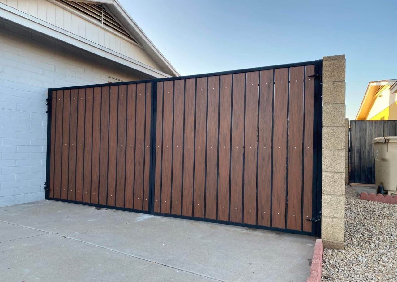Metal Fence Example